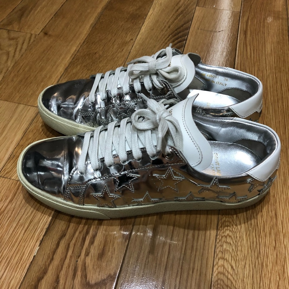 Saint Laurent Court classic star low-top snickers